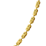 Rebecca Pinto Jewelry - 14" Large Diamond Cut Barrel Chain - 14K Gold