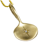 Rebecca Pinto Jewelry - North Star Round Charm - 14K Gold