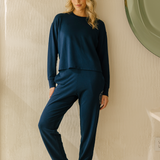 Sunni Spencer - Soft Shell Jogger - Navy Ocean