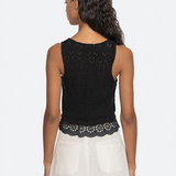 Sea New York - Antonina Sleeveless Cardigan - Black