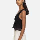 Sea New York - Antonina Sleeveless Cardigan - Black