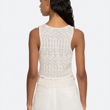 Sea New York - Antonina Sleeveless Cardigan - Cream