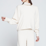 Stateside - Honeyluxe Rib Dolma Top - Cream