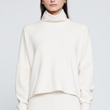 Stateside - Honeyluxe Rib Dolma Top - Cream