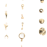 Rebecca Pinto Jewelry - Sharks Tooth Charm - 14K Gold