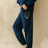 Sunni Spencer - Soft Shell Jogger - Navy Ocean