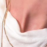 Rebecca Pinto Jewelry - 16" Evie Chain - 14K Gold