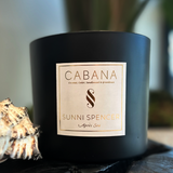 Sunni Spencer - 3-Wick Cabana Candle - Black