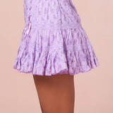 LoveShackFancy - Trevina Skirt - Lilac Dream