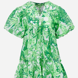 Poupette St. Barth - Kids Mini Dress Aria - Green Jengel