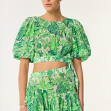 Poupette St. Barth - Mini Dress Chantal - Green Jengel