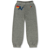 Aviator Nation - Kids Logo Sweatpant - Heather Grey