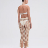 PatBO - Beaded Beach Skirt - Off White