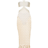 PatBo - Beaded Beach Dress - Off White