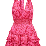 LoveShackFancy - Quintelle Dress - Raspberry Burst