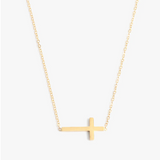 Marrin Costello Jewelry - Cross Chain - Gold