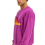 Aviator Nation - Daydream Crew Sweatshirt Relaxed - Magenta