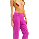 Aviator Nation - 5 Stripe Sweatpants - Magenta/Orange/Yellow