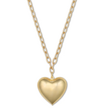 Hart - Large Puffy Heart Necklace