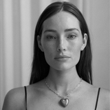 Hart - Large Puffy Heart Necklace
