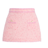 SIMKHAI - Leighton Mini Skirt - Berry
