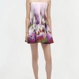 SIMKHAI - Judie Mini Dress - Sorbet Motion Blur