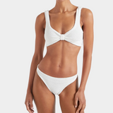 HUNZA G - Bonnie Bikini - White