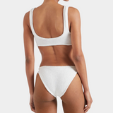 HUNZA G - Bonnie Bikini - White