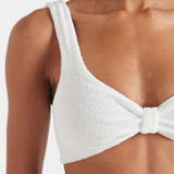 HUNZA G - Bonnie Bikini - White