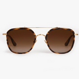 KREWE - AUSTIN Sunglasses - 18K Titanium + Venezia