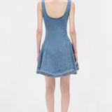 Simkhai - Eleodra Mini Dress - Zanpa Denim