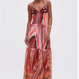 PatBO - Papillon Maxi Gown - Orange