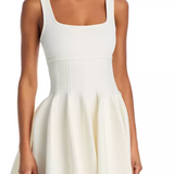 SIMKHAI - Elektra Mini Dress- Ivory