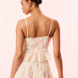 LoveShackFancy - Amrina Skirt - White Peach