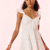 LoveShackFancy - Rietta Dress- Optic White