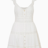 LoveShackFancy - Rietta Dress- Optic White