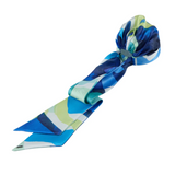 Eugenia Kim - Gigi Satin Headscarf - Blue