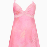 LoveShackFancy - Nivola Mini Dress - Pink Ember