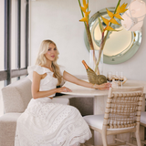 PatBo - Rhythmic Lace Midi Skirt - Off White