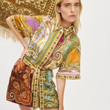 Alémais - Clemenza Spliced Mini Dress