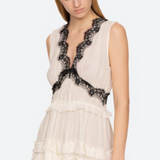 Sea New York - ANISE SOLID MIDI TANK DRESS - White