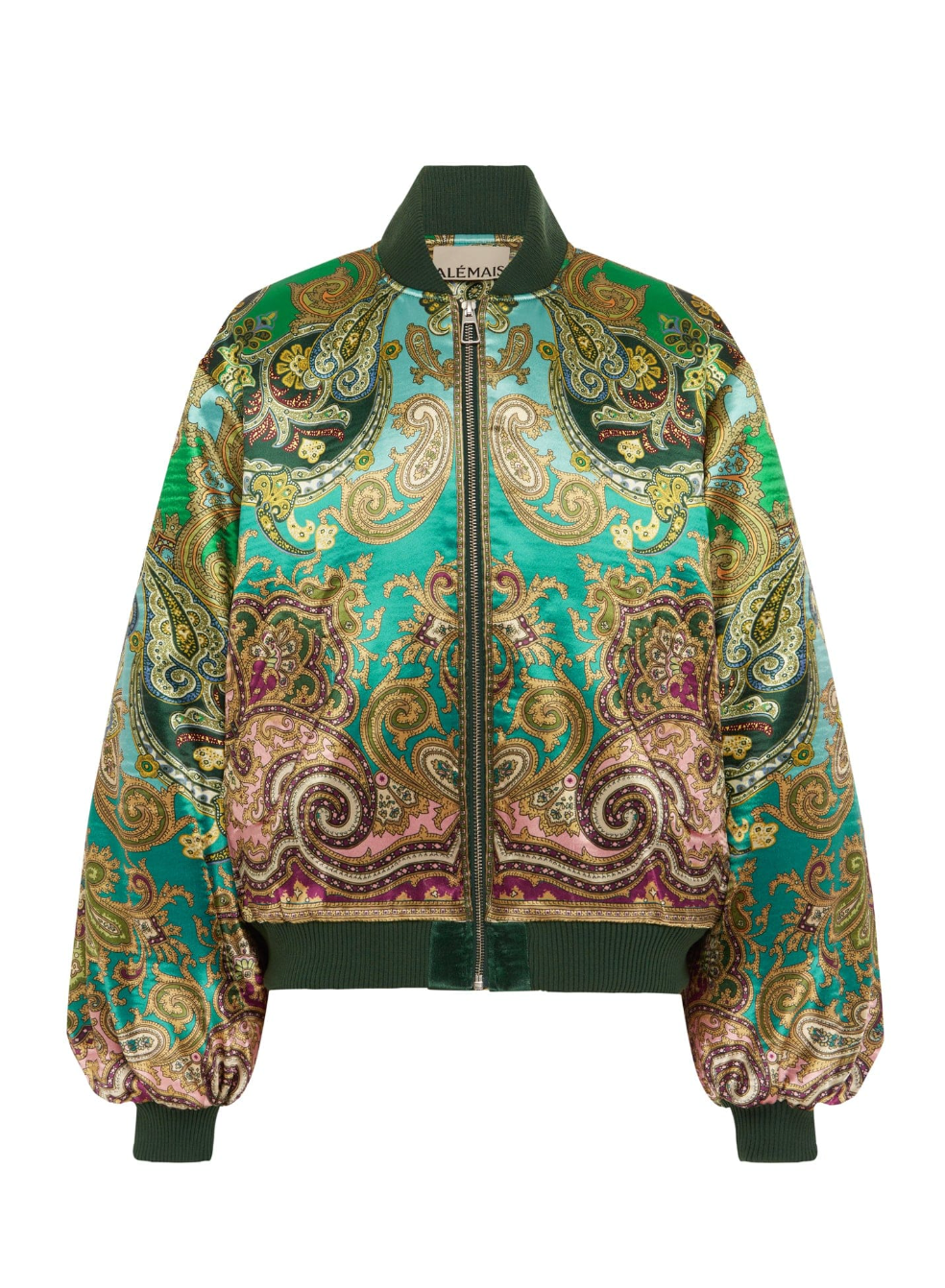 bomber jacket green