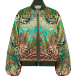 bomber jacket green