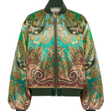 bomber jacket green