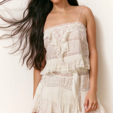 LoveShackFancy - Ondeline Cami - Ivory
