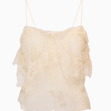LoveShackFancy - Zhanya Lace Top - Ivory