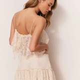 LoveShackFancy - Reika Mini Skirt - Ivory