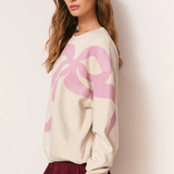 LoveshackFancy - Palo Pullover - Oatmeal