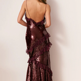 LoveShackFancy - Rialto Dress - Bordeaux