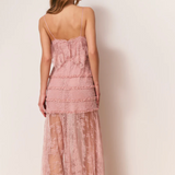 LoveShackFancy - Sandy Lace Dress - Dusty Pink